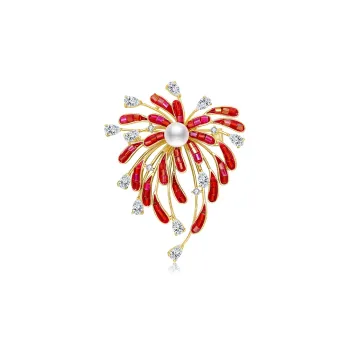 MCK Copper Alloy Brooches Women's