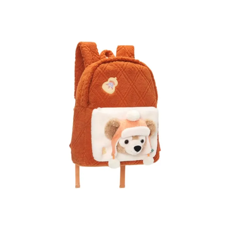 Disney Fabric Backpack Unisex Brown-1