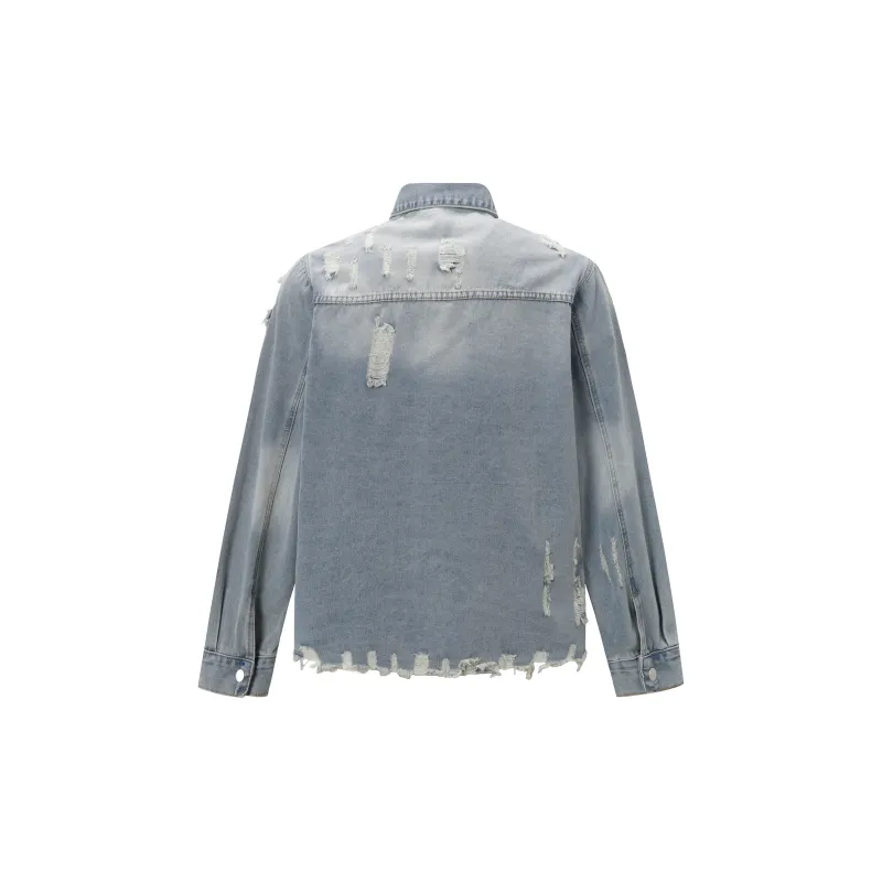 GBXM Denim Jacket Unisex Light Blue-1