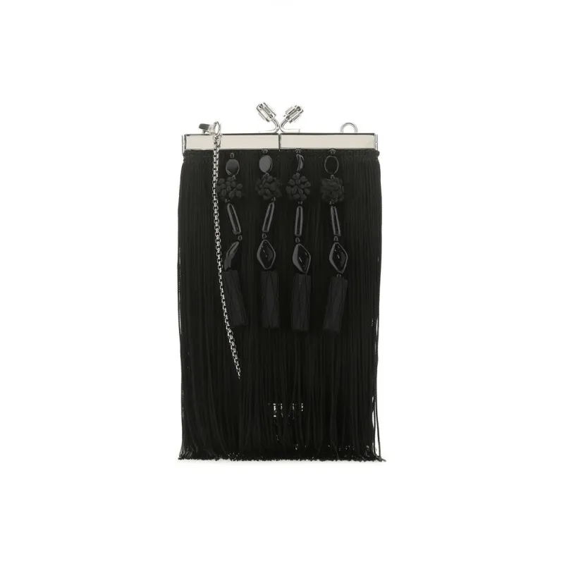 PRADA Nylon Crossbody Bag Shoulder Bag Women's Black-1