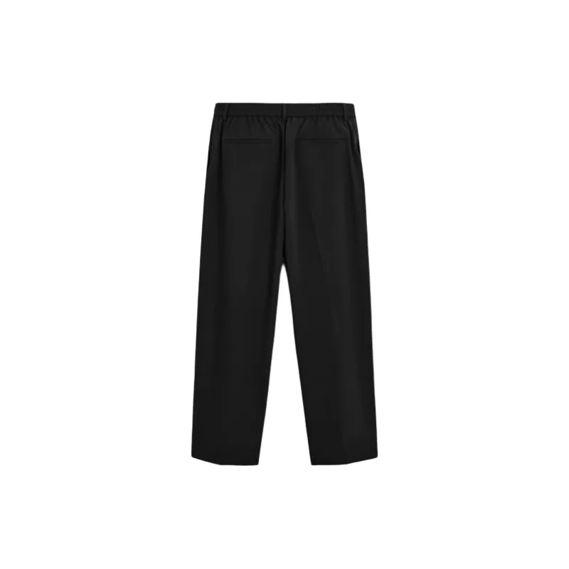 ZARA Casual Pants Men Black-1