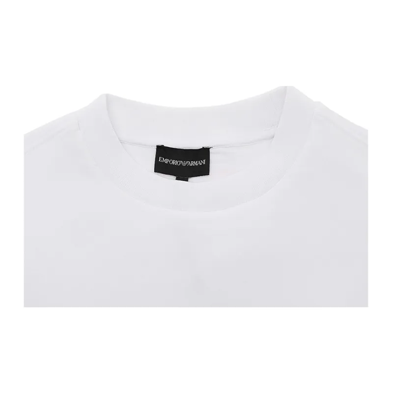 EMPORIO ARMANI SS22 Short Sleeved Dresses Women's White-3