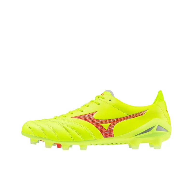 Mizuno Morelia Neo 4 Anti Slip Wear Resistant Soccer Shoes Unisex Yellow-0