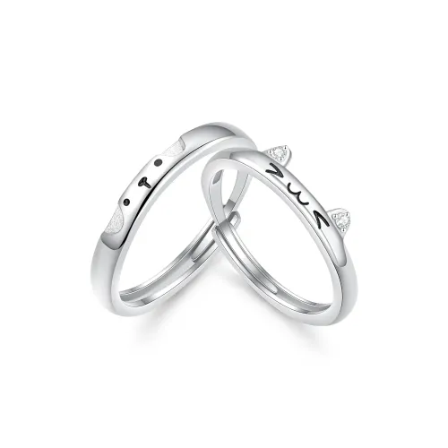 Jodie&Kevin 999 Fine Silver Rings Unisex