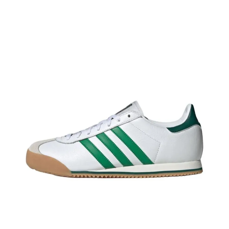 Adidas Originals COUNTRY OG Anti Slip Wear Resistant Low Top Casual Shoes Men's White Green-0