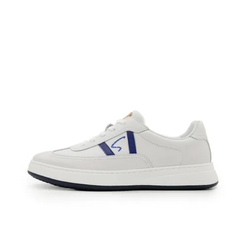 Satchi Low Top Skateboard Shoes Men's White