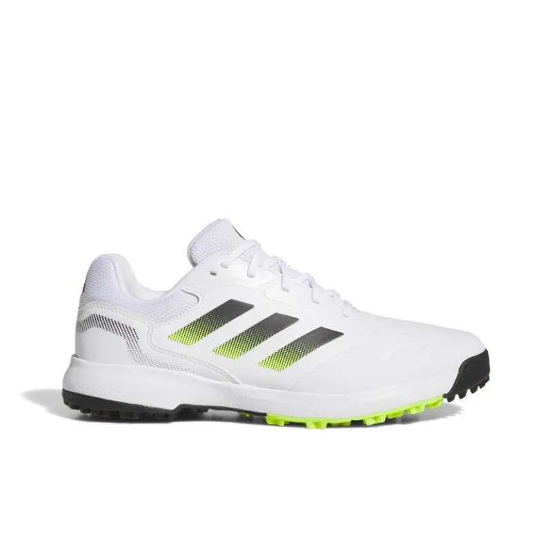 Adidas Traxion Breathable Support Low Top Golf Shoes Men's White-1