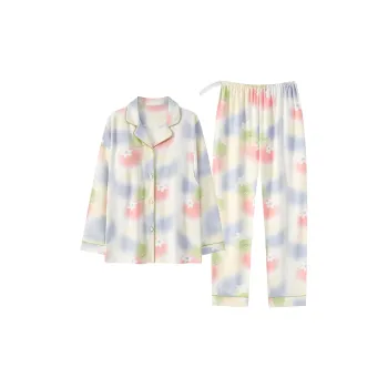 Cotton Gene Pajama Set Women's Image Color