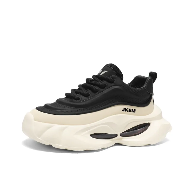 JKEM Cushioned Slip-Resistant Abrasion-Resistant Low-Top Chunky Sneakers Men's-6