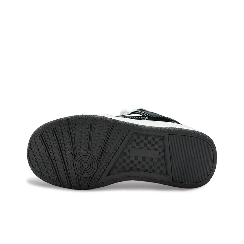 ITGI Slip Resistant Cushioning Low Top Skateboard Shoes Unisex Black-5