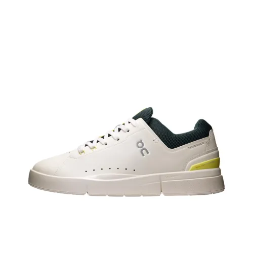On The Roger Advantage Anti Slip Wear Resistant Low Top Tennis Shoes Men
s White