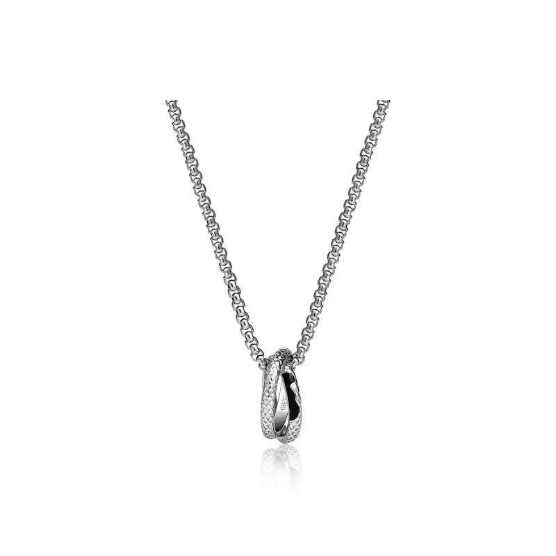 FOREVER MELODY 999 Fine Silver Necklaces Men's-0