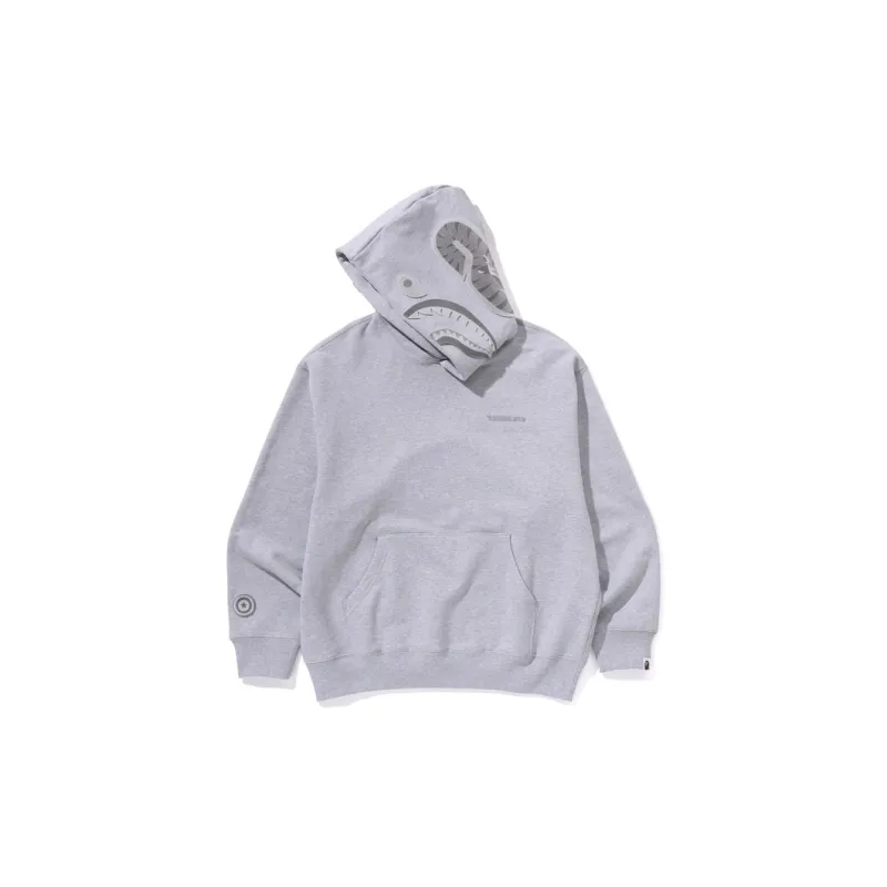 Bape Shark Logo Relaxed Fit Pullover Hoodie-4