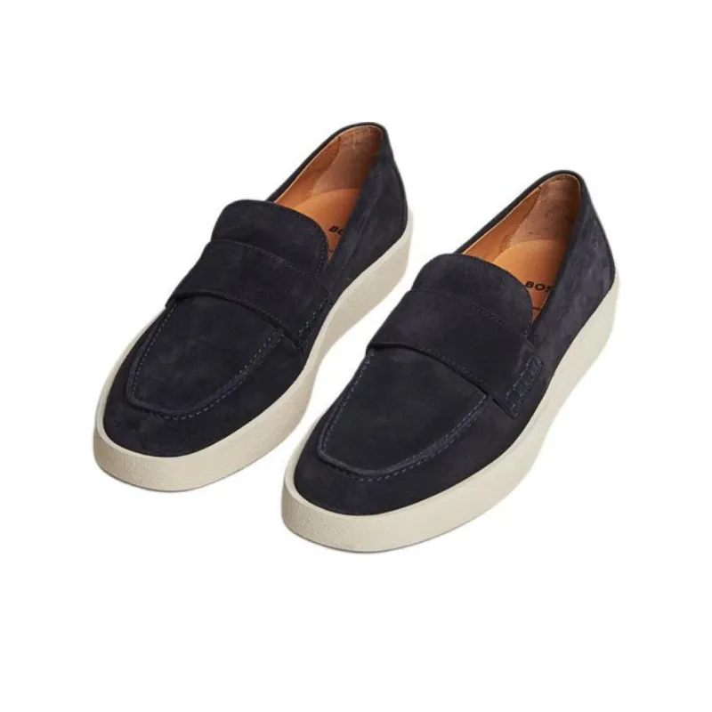 HUGO BOSS BLACK Loafers Men's Blue-2