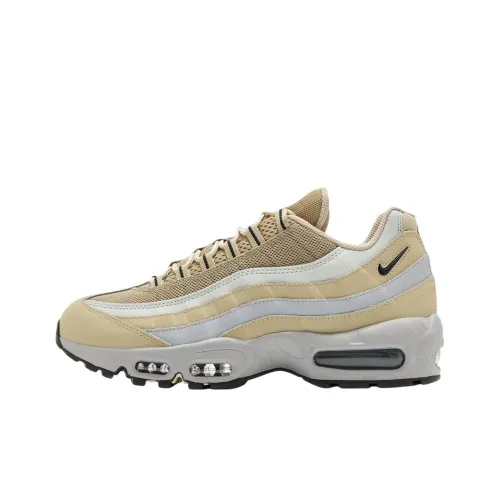 Nike Air Max 95 Anti-Slip Wear-Resistant Low-Top Casual Running Shoes Unisex Khaki