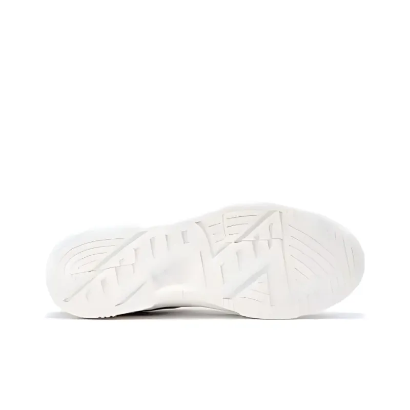 361° Slip Resistant Cushioning Low Top Skateboard Shoes Men's Feather White-3