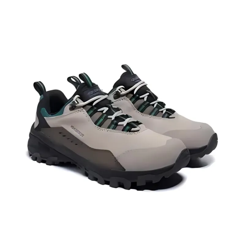 TOREAD Anti Slip Wear Resistant Low Top Trekking Shoes Women's Brown Black-3