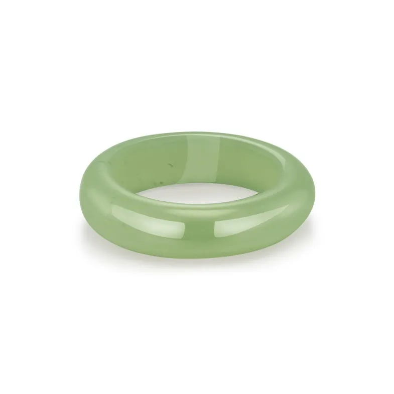 ZXIN JEWELRY Hetian Jade Rings Green Jade Women's-1