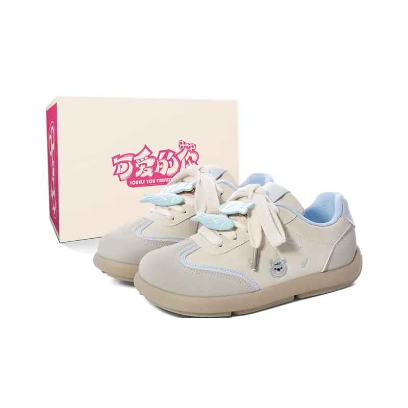 Lovely You Wear-resistant And Lightweight Low-Top Skateboard Shoes Women's-30
