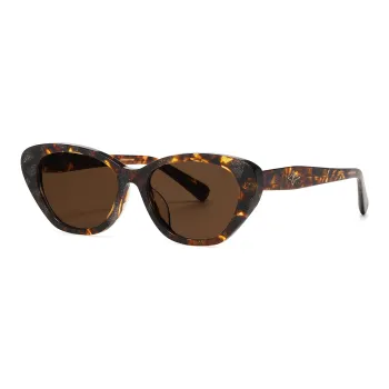 Prsr Plate Frame Cat Eye Sunglasses Unisex