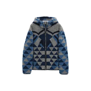 LOEWE SS25 Velvet feel Coat Men's Black Gray
