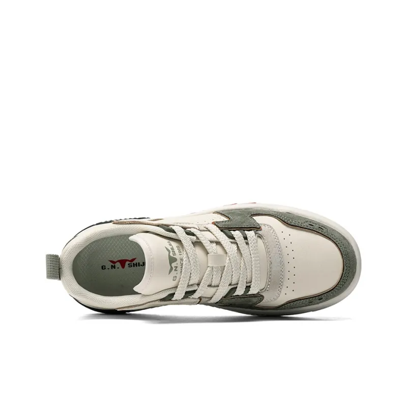 G.N.SHIJIA Lightweight Breathable Height Increasing Low Top Skateboard Shoes Men's-4