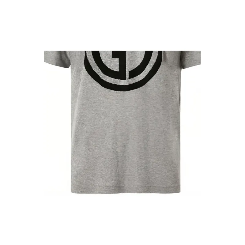 GIORGIO ARMANI T Shirts Men Gray-2