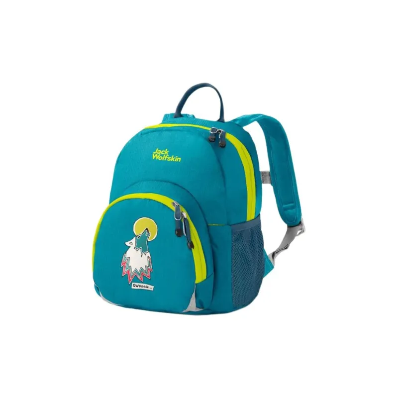 Jack Wolfskin Recycled Materials Backpack Kids' Mountain Peak Blue-1