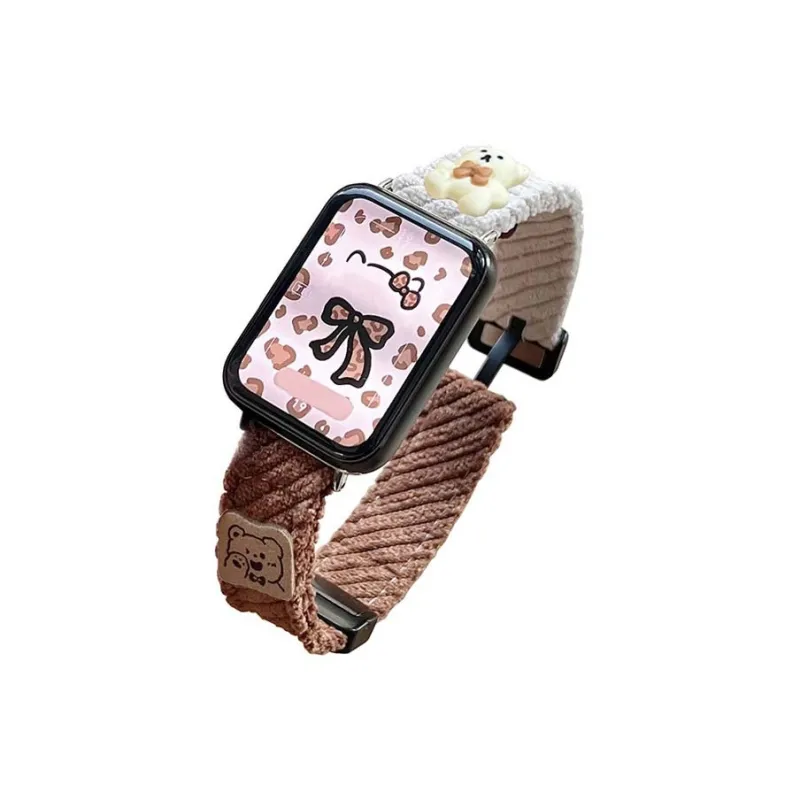 Mr. Strap Xiaomi Compatibility Watch Band 145~210mm Corduroy Material-6