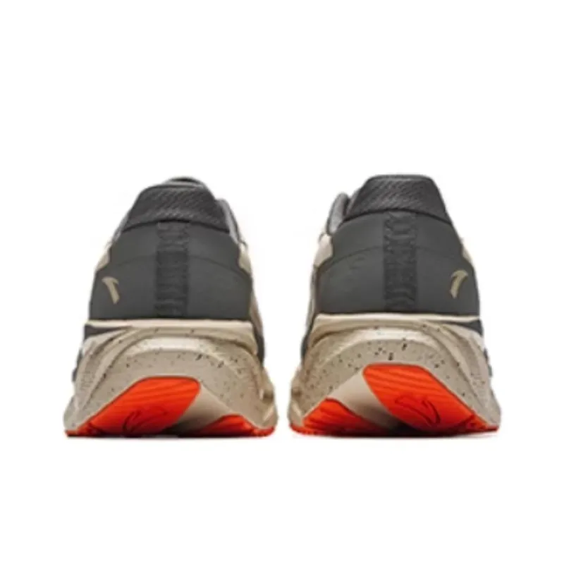Anta Travel Anti-Slip Wear-Resistant Low-Top Running Shoes Men's Brown Gray-2
