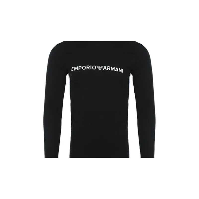 EMPORIO ARMANI T-Shirts Men Black-4
