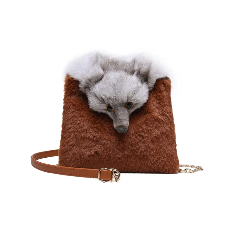 BGAY Plush Shoulder Bag, Crossbody Bag Women's Multicolor-12