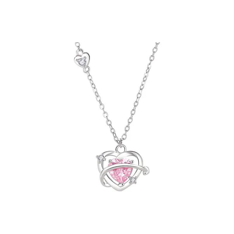 J&KINGLAY S925 Silver Necklaces Women's-0