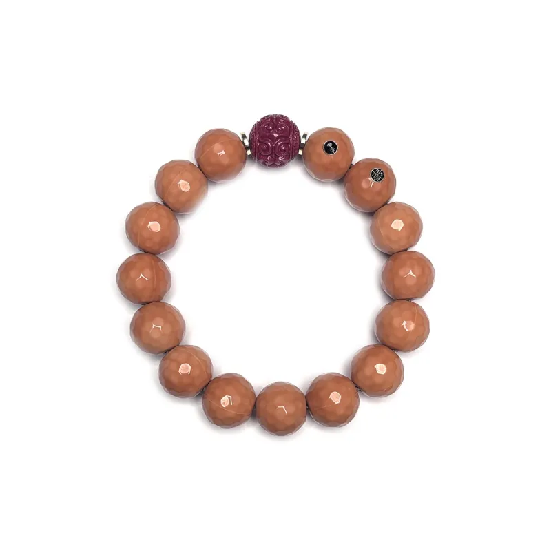 MOUNTAINS AND MANS Monkey Head Walnut Bracelets Men's-7