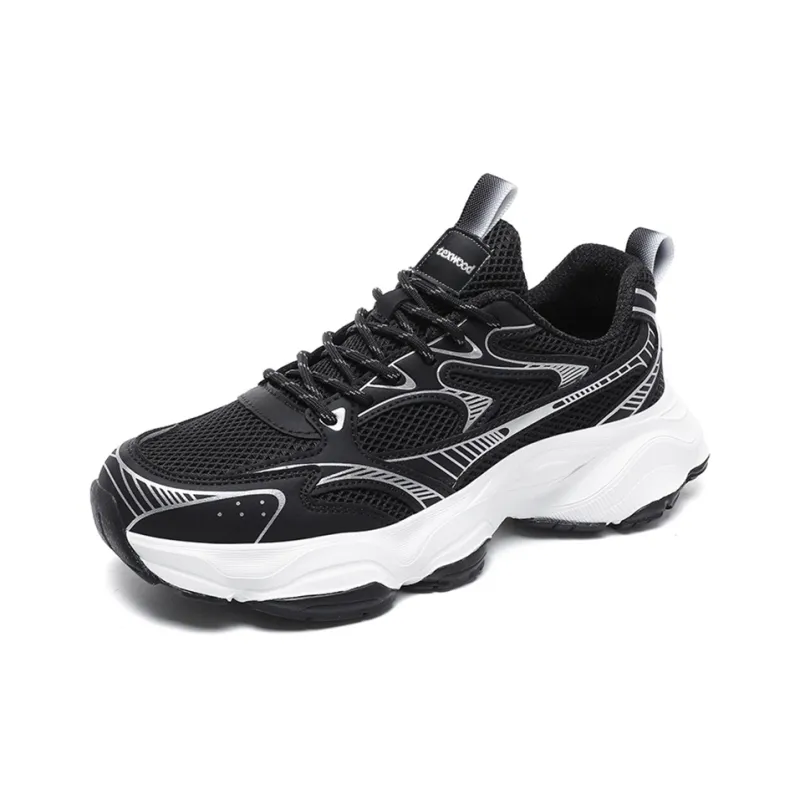 TEXWOOD Galaxy Warship Collection Slip Resistant, Abrasion Resistant Cushioning Low Top Chunky Sneakers Men's-8