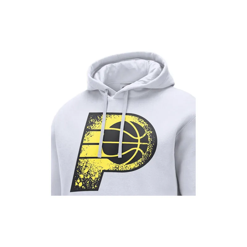 Nike Indiana Pacers Club City Edition Men's Nike Nba Fleece Pullover Hoodie-2
