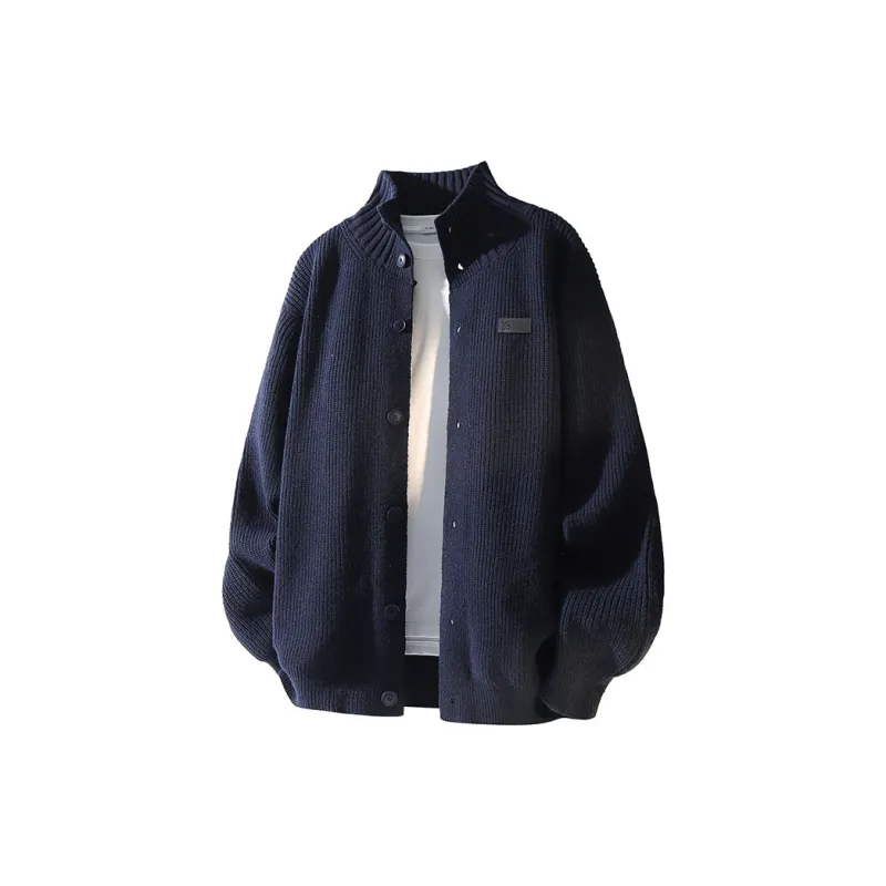 YOSICIL Knitwear Men's Navy Blue-1