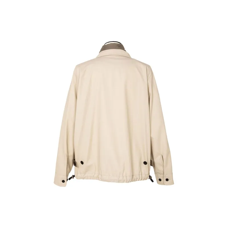 Sacai Long Sleeved Buttoned Layered Jacket-1