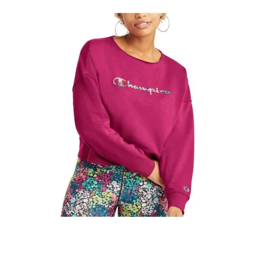 Champion Sweatshirt Women's Rose Red