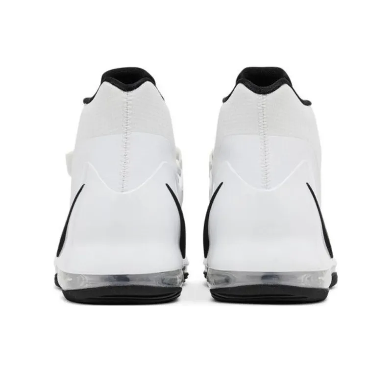 Nike Air Force Ma Anti Slip Wear Resistant High Top Basketball Shoes Men's White-3