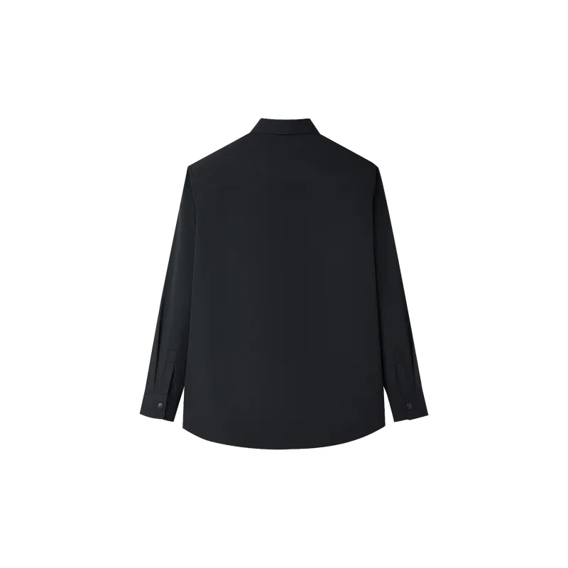 HLA Shirts Men Navy Blue 19-1