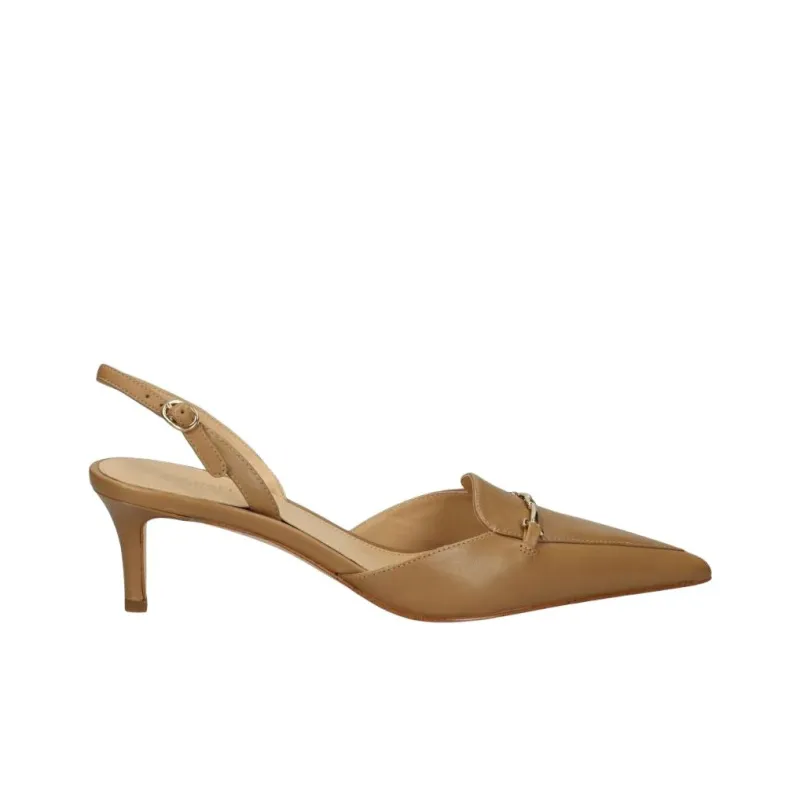 MICHAEL KORS Slim Heel High Heels 5.5 Women's Umber-1