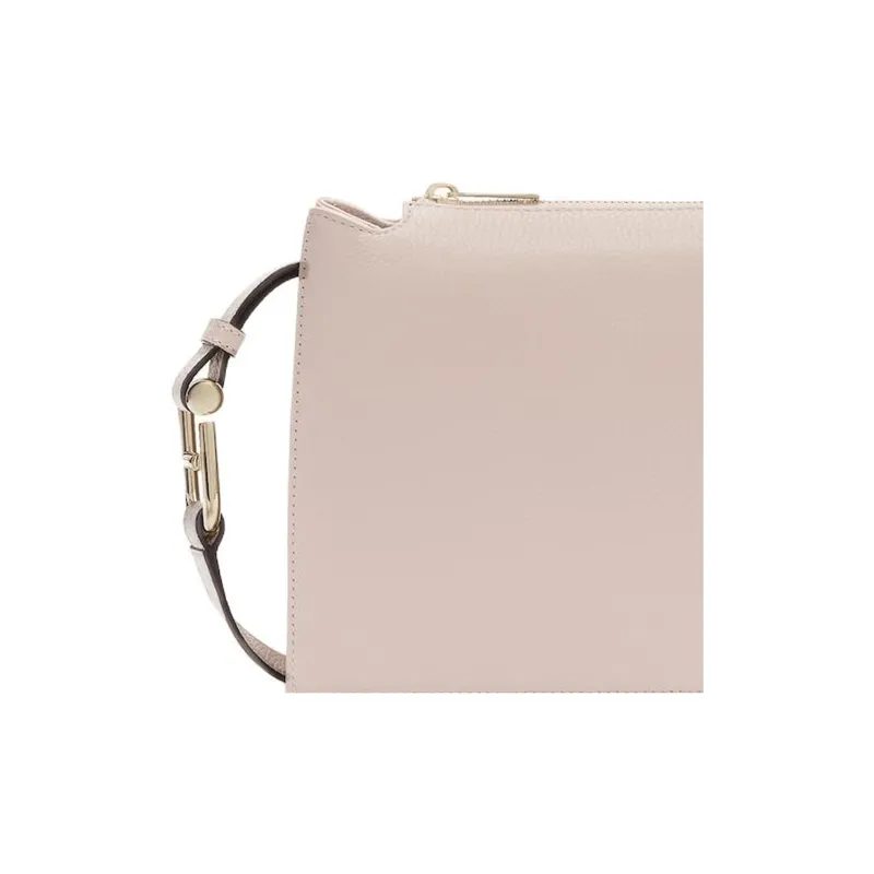 Furla Grained Calfskin Shoulder Bag Crossbody Bag Small Size Women's Pink-4