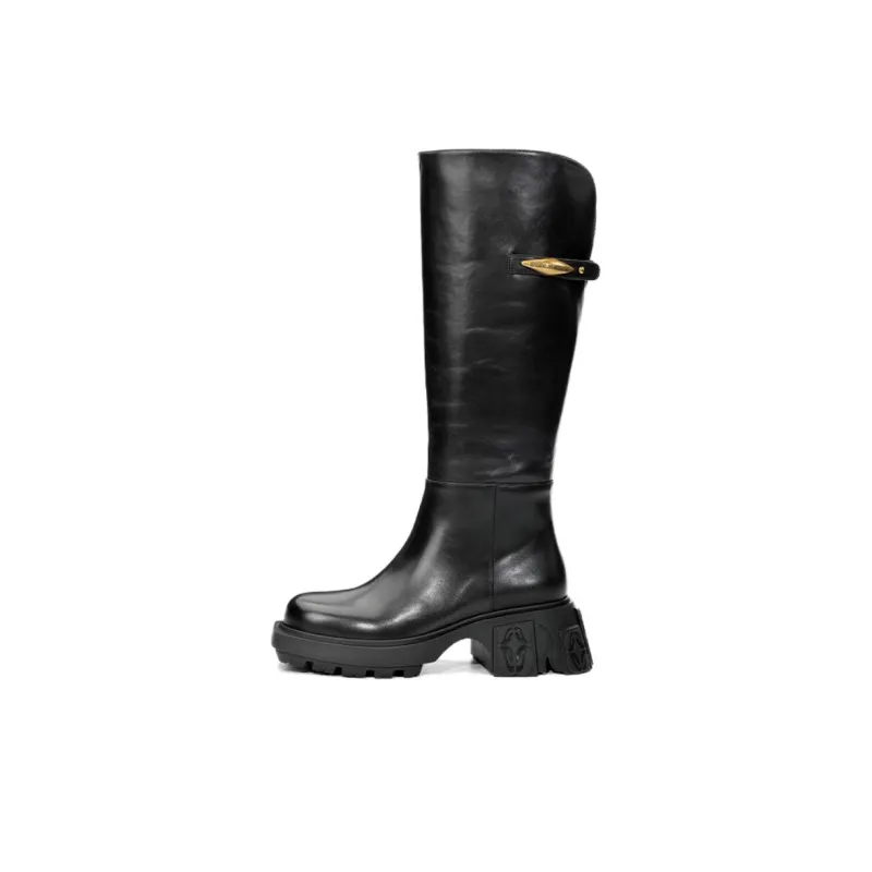 DIBO MANNER Astral Series Knee high Boots Women's Black-0