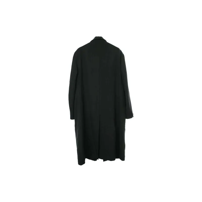Yohji Yamamoto Coats Men's Black-1