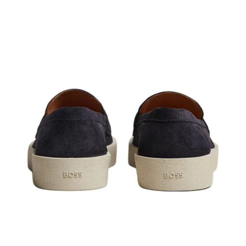 HUGO BOSS BLACK Loafers Men's Blue-3