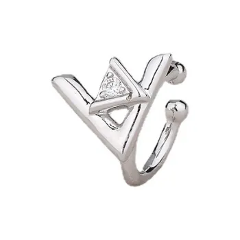 May10th Alloy Clip On Earrings Unisex