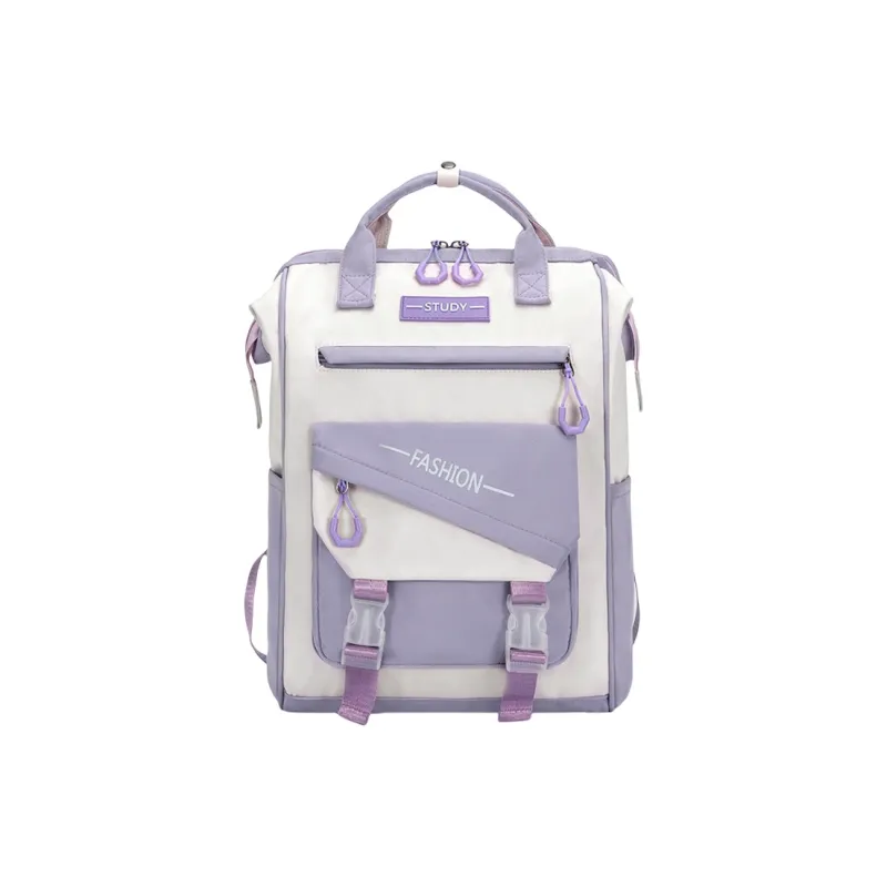 CORE BIRD Polyester Backpack Regular Women's Multicolor-9
