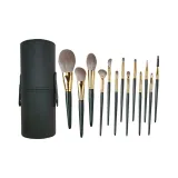13 Pcs Yanlang Naked Brushes+Black Storage Bucket