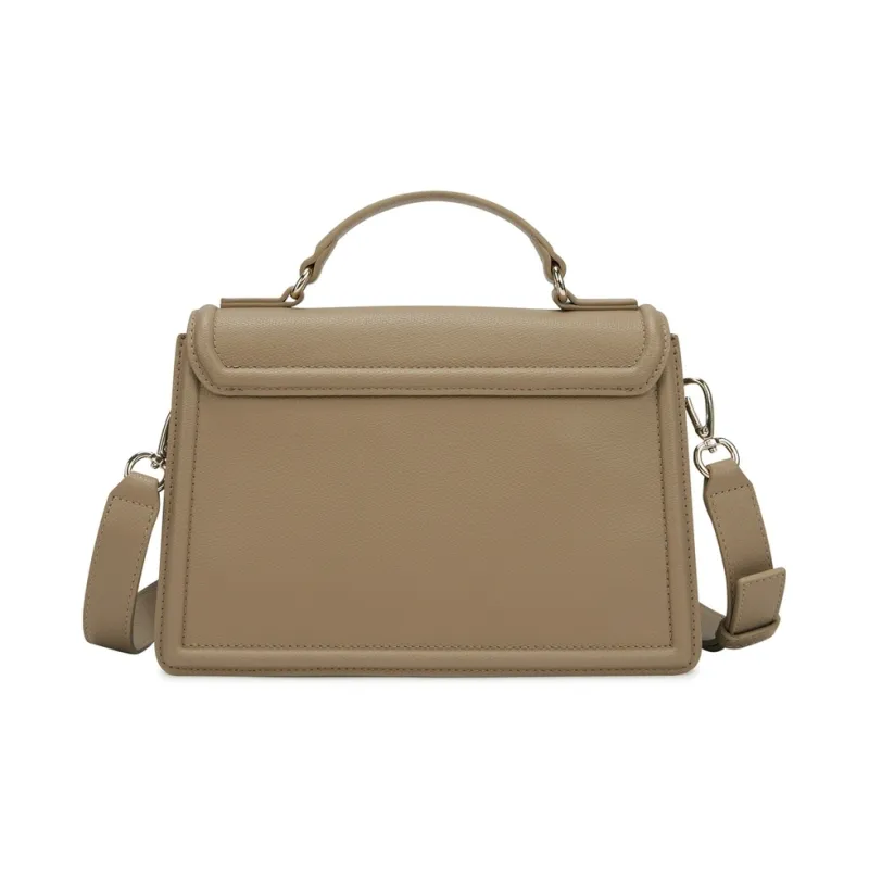 Tommy Hilfiger Artificial Leather Handbag Women's Black/Khaki-7